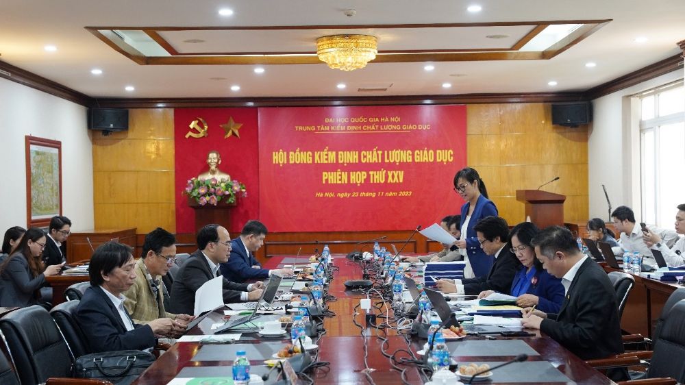 Phiên họp lần thứ 25 Hội đồng Kiểm định chất lượng giáo dục